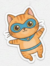 Orange Cat [Stickers]